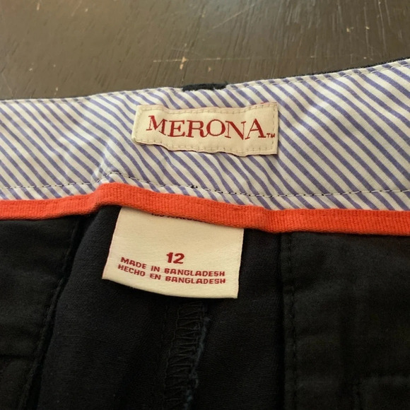 Merona black shorts - Picture 3 of 4